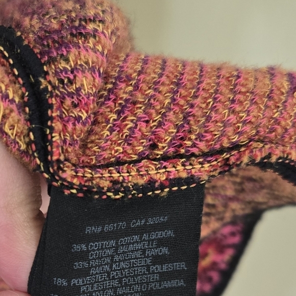 Anthropologie Moth Payton Floral Jacquard Jacket Sweater Cardigan Fair isle S - Picture 3 of 9